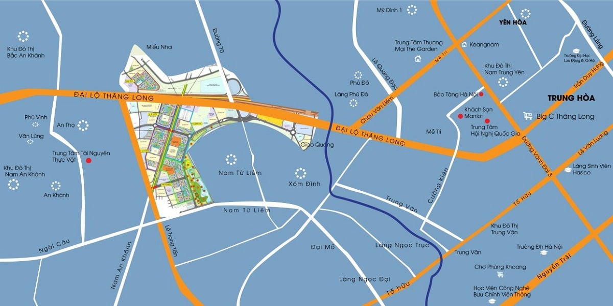 Dự án Vinhomes Smart City Tây Mỗ Đại Mỗ liên kết vùng