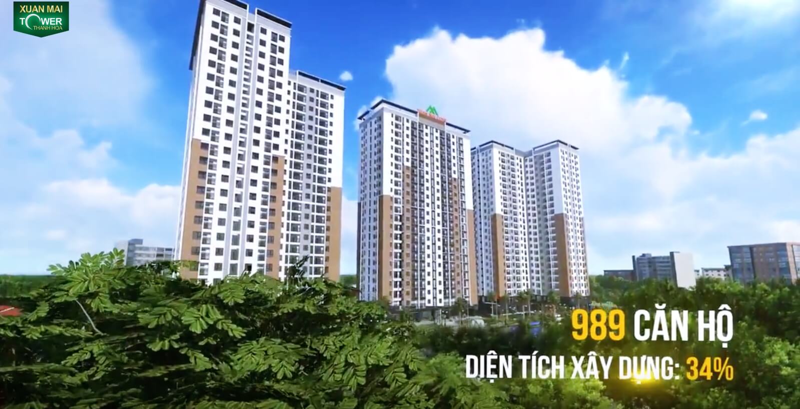 Dự án Xuân Mai Tower Thanh Hóa 989 căn hộ