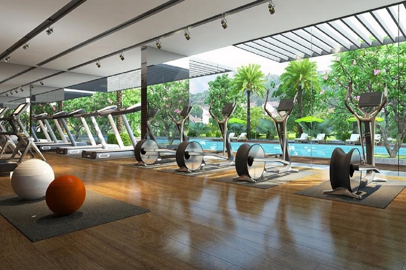 Phòng tập Gym 5* Khu Biệt thự Vedana Cúc Phương Resort