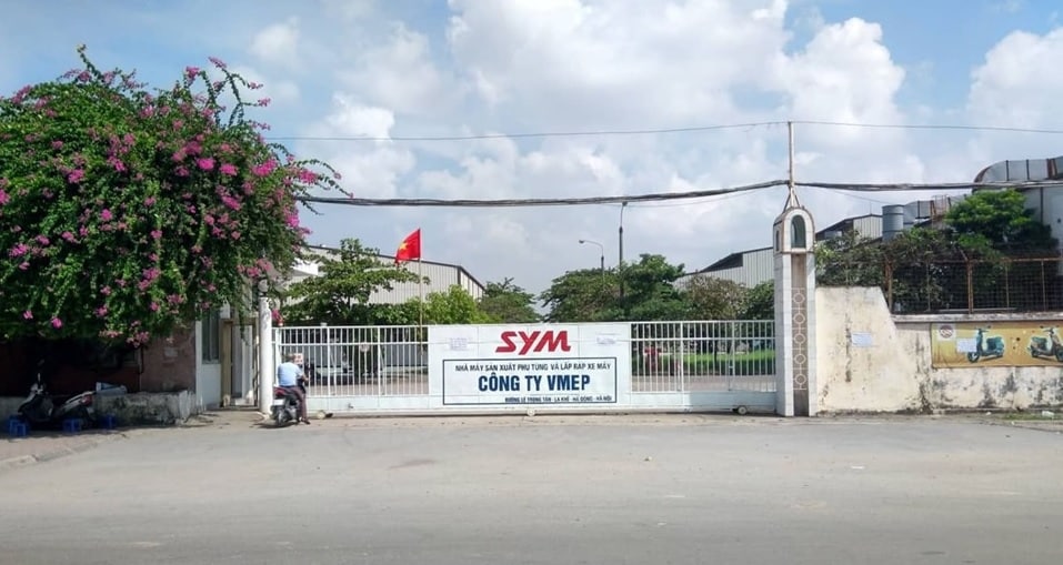 Hiện trạng nhà máy SYM Lê Trọng Tấn, La Khê, Hà Đông