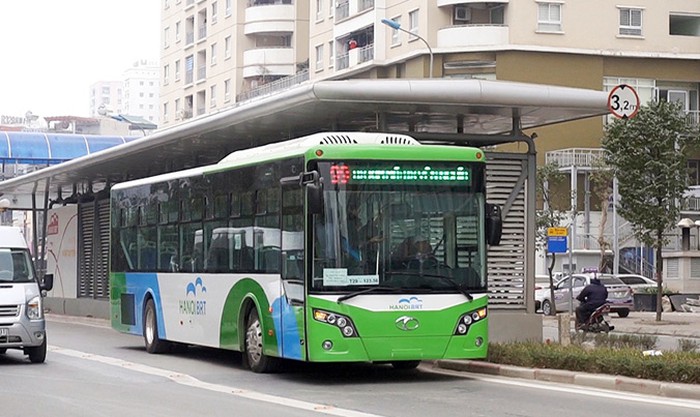 Hệ thống xe bus nhanh BRT cạnh ngay Dự án Sym Cantavil Lê Trọng Tấn