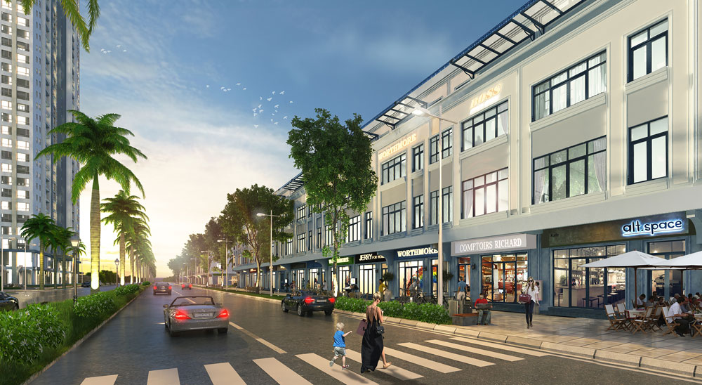 Liền kề Shophouse Mipec Tố Hữu