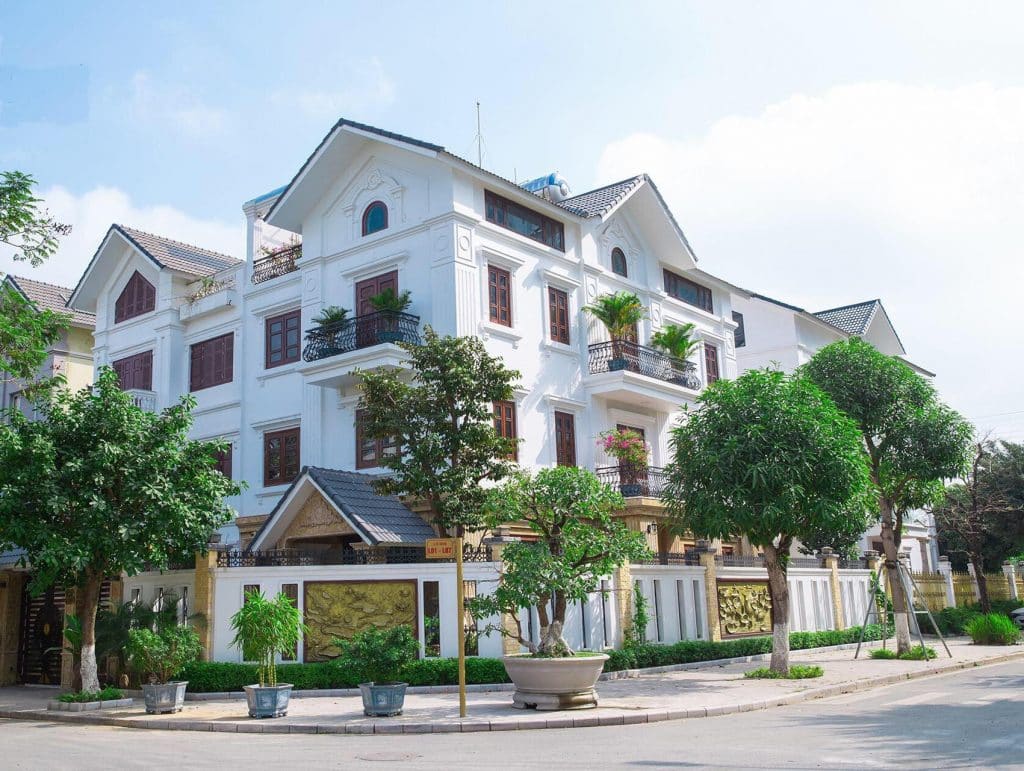 Biệt thự An Vượng tọa lạc tại Trung tâm Khu đô thị Nam Cường Dương Nội