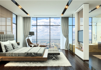 Giải pháp chống nóng kính cản nhiệt Low-E tại chung cư 283 Khương Trung