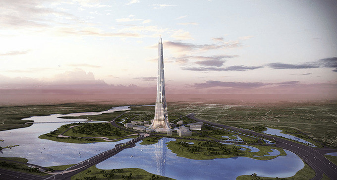 Tháp Phương Trạch Tower 108 tầng là tòa nhà cao nhất Việt Nam, thậm chí cao nhất Đông Nam Á