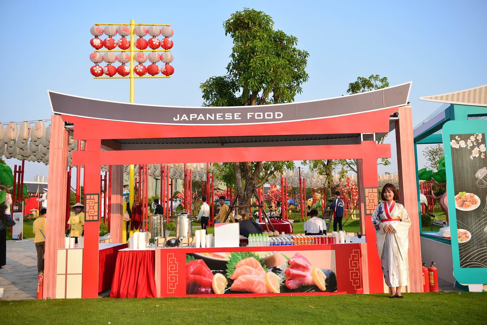 Lễ hội ẩm thực B.B.Q tại Vườn Nhật - Dự án Vinhomes Smart City