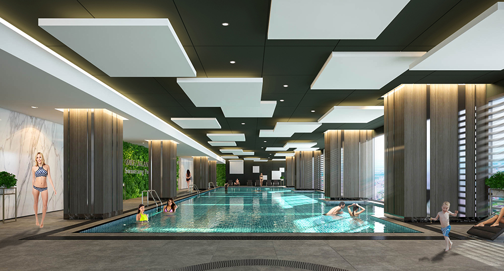 Bể bơi bốn mùa Tầng 7 Dự án Dreamland Bonanza Duy Tân