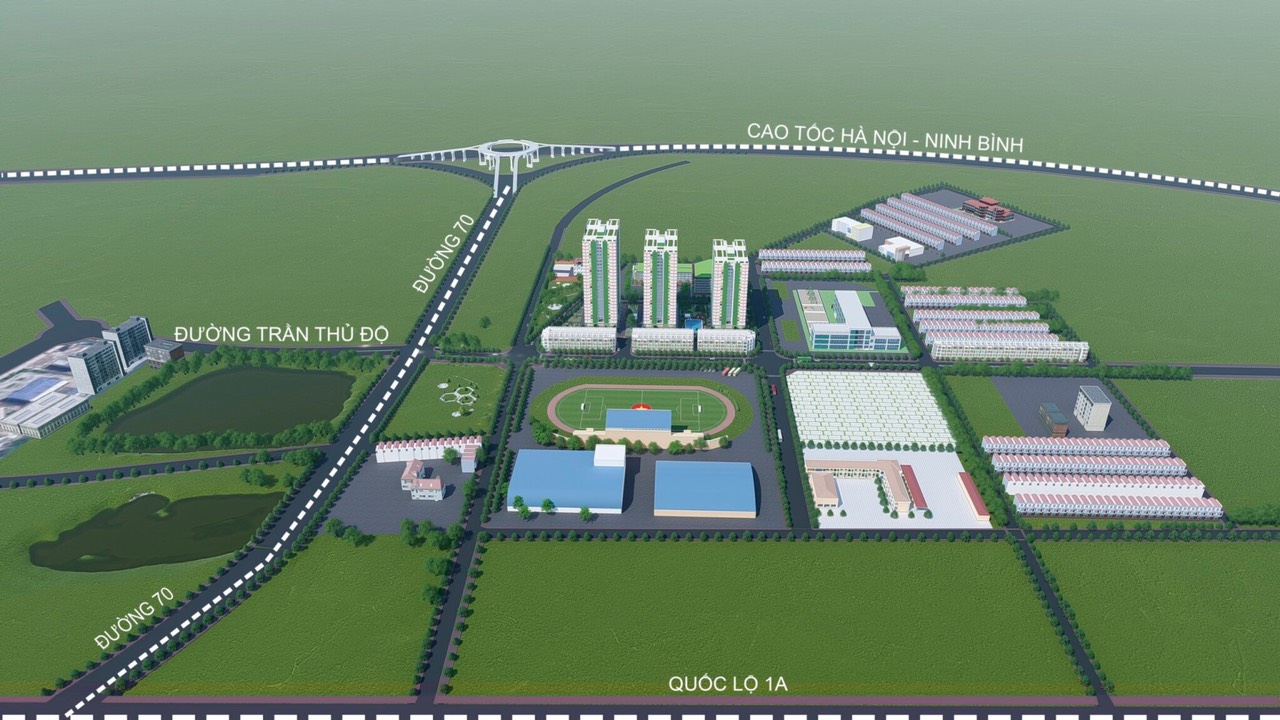 Vị trí dự án IEC Complex Thanh Trì
