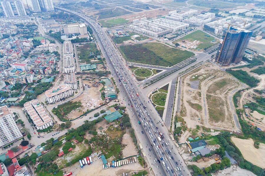Giao lộ Xa La Nguyễn Xiển giao cắt Vành đai 3