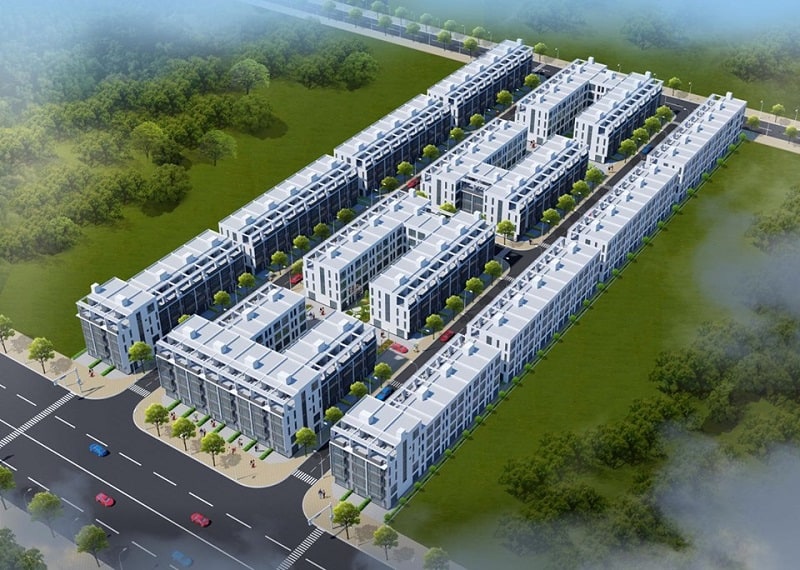 Phối cảnh Tổng thể Dự án S-Downtown Thanh Trì