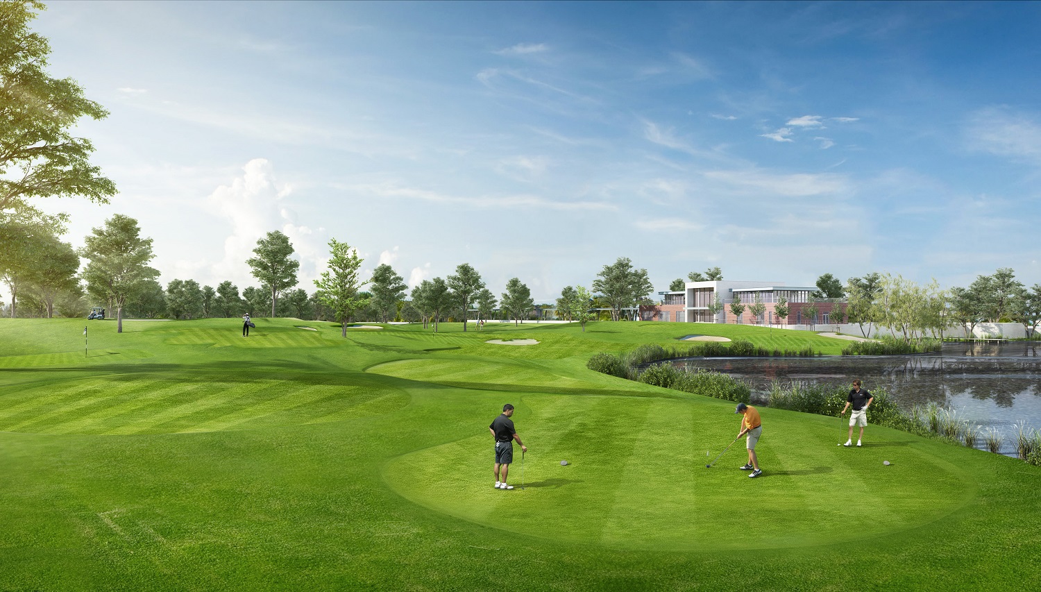 Sân Golf 18 hố dành cho các Golfer thỏa sức với đam mê của mình