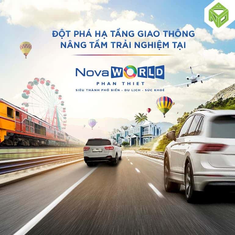 Novaworld Phan Thiết tận hưởng hạ tầng giao thông đột phá