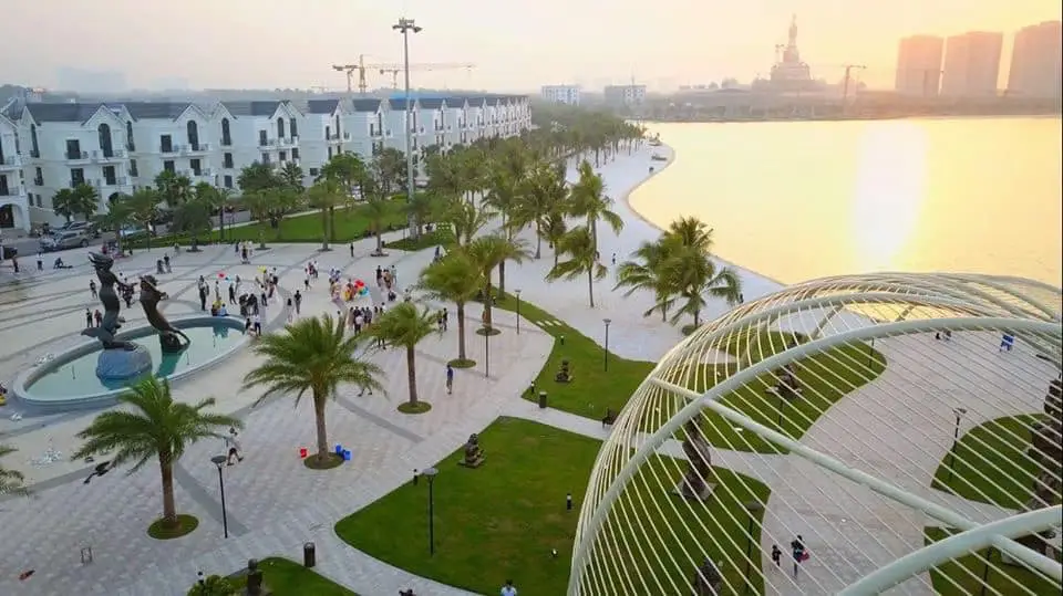 Vinhomes Ocean Park liền kế Eurowindow Twin Parks Gia Lâm đã hoàn thiện