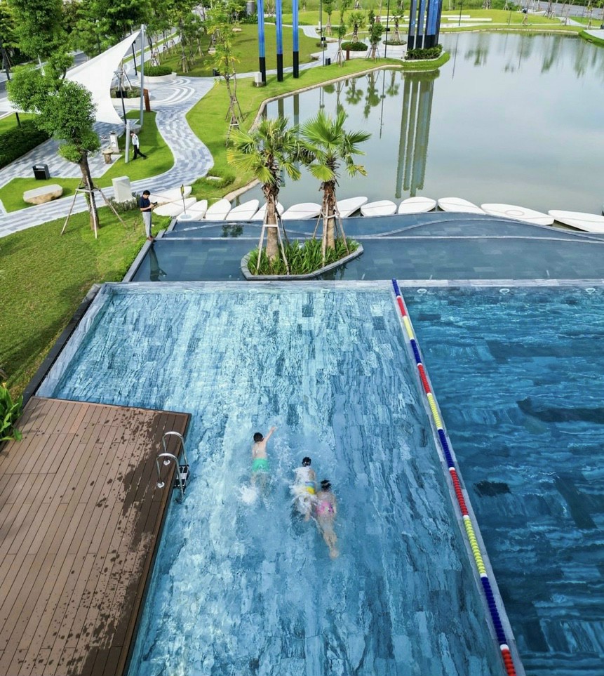 Operating Swimming pool inside project