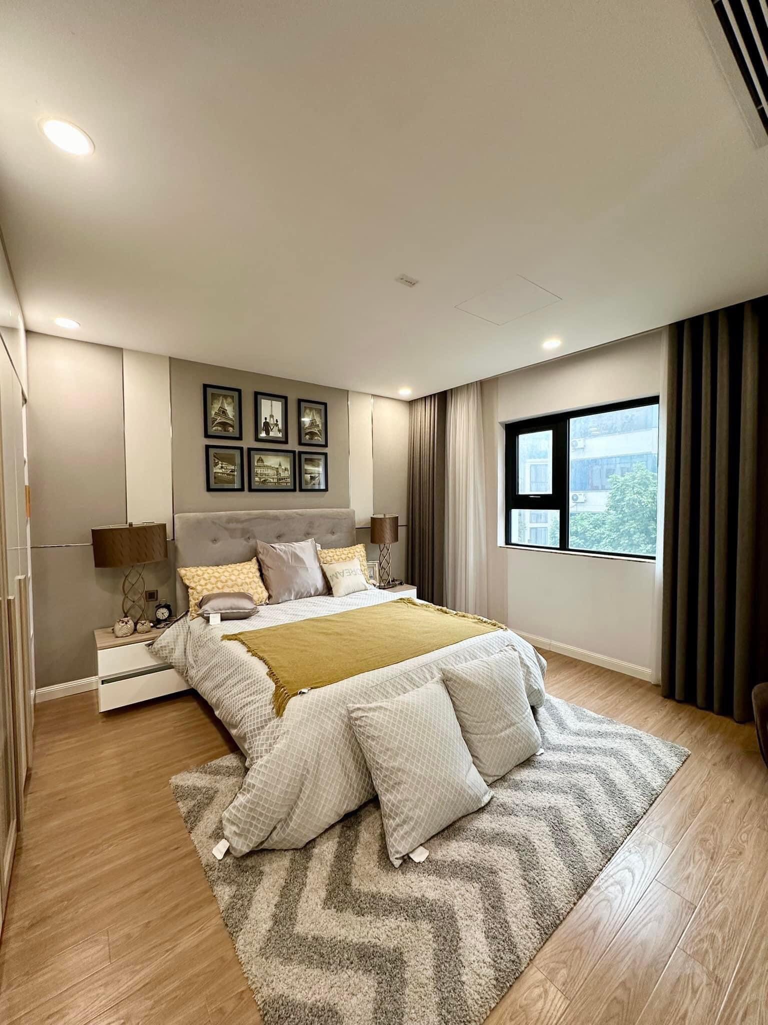 Phòng ngủ căn hộ 3 phòng ngủ Hà Nội Paragon 140,5m2