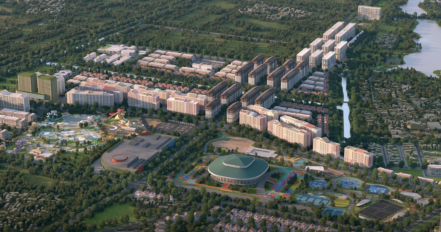Phân khu cao tầng Park Residence được coi là phiên bản nâng cao của Art Residence