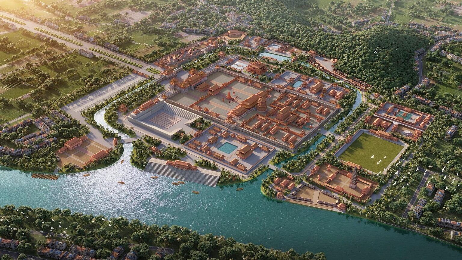 Sun Mega City | Sun Legacy City với tâm điểm là tái hiện Hoàng Thành Thăng Long 55 hecta