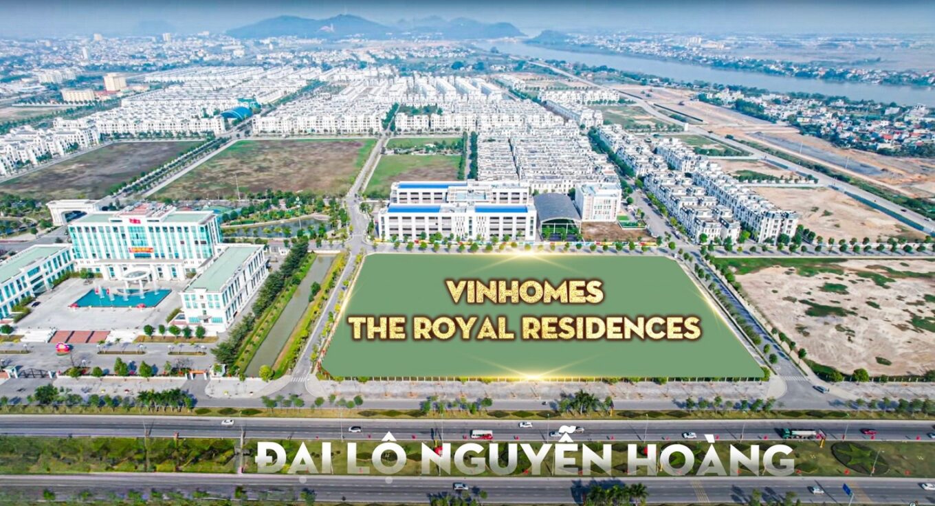 Vinhomes The Royal Residences Thanh Hóa sở hữu Giao lộ Hoàng Kim hiện hữu