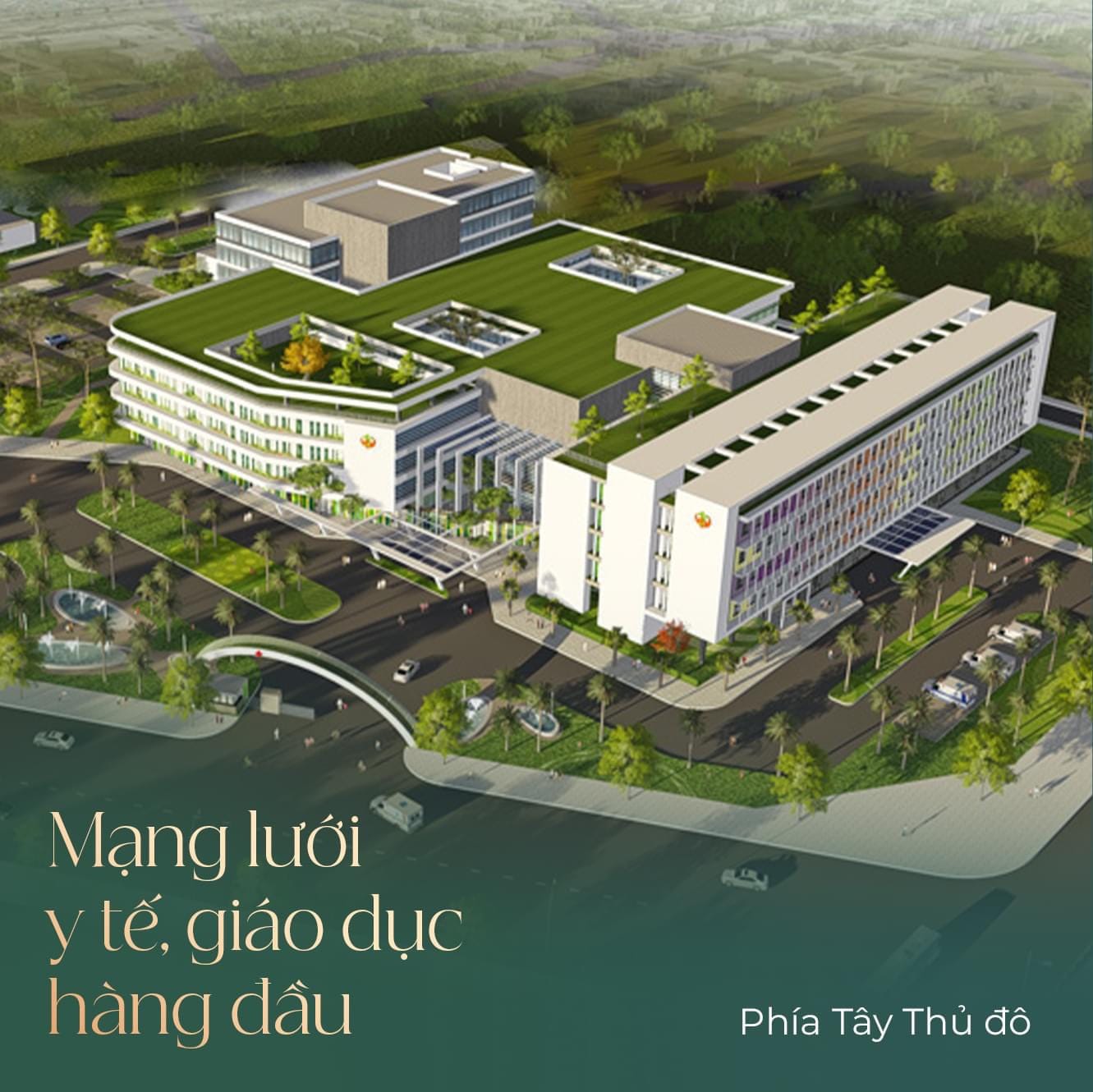 Biệt thự Solasta Mansion - kế cận là mạng lưới y tế, giáo dục hàng đầu