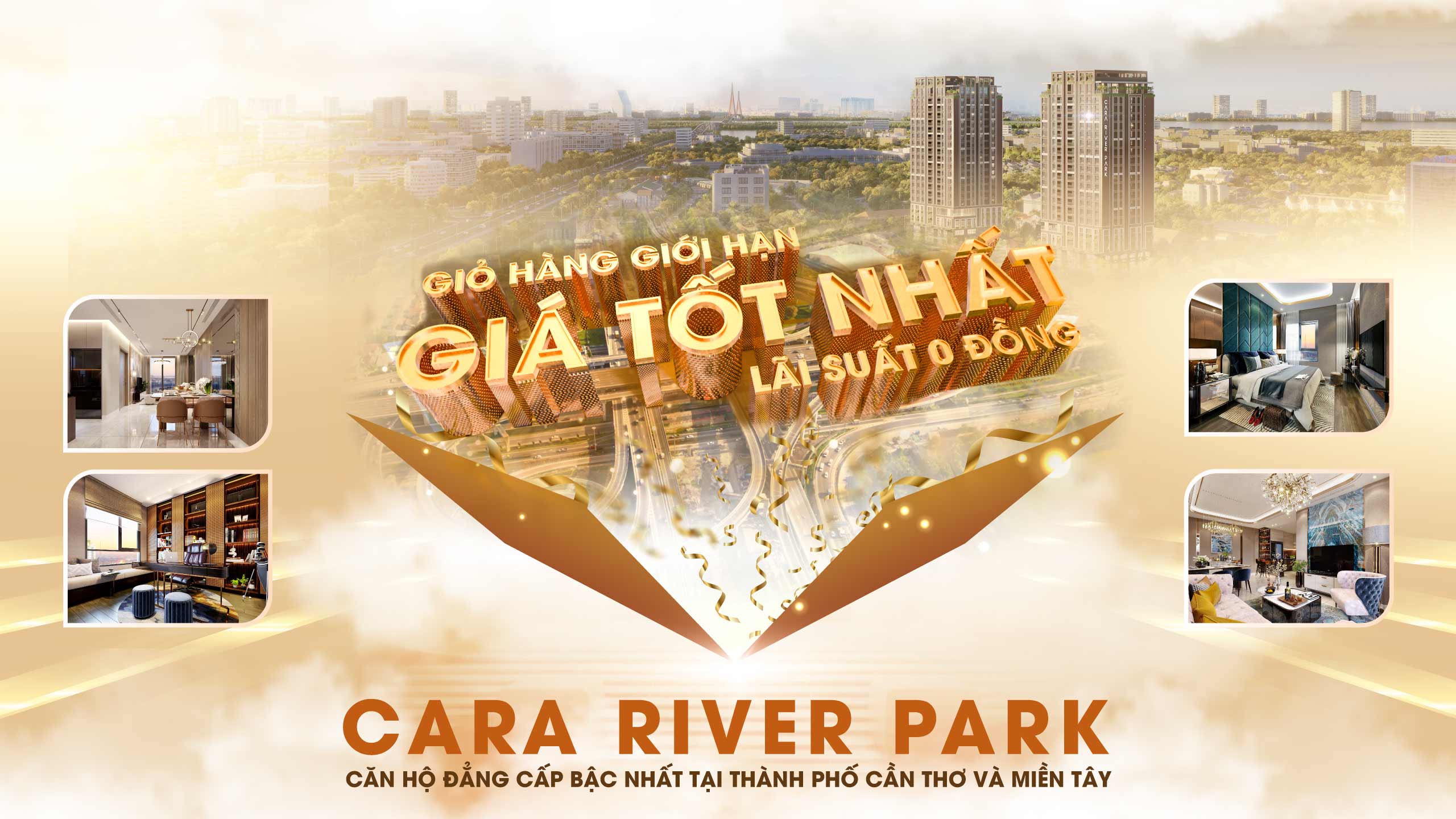 Cara River Park - Gói đầu tư tài sản hoàn hảo nhất Thị trường Miền Tây