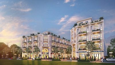 Hồng Bàng Midtown Hải Phòng Shophouse Liền kề 75m2 xây 5 tầng