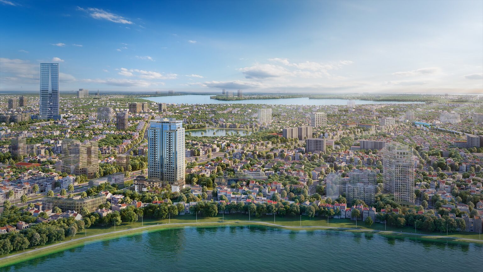 Phối cảnh Dự án The Nelson Private Residences 29 Láng Hạ, Ba Đình, Hà Nội.