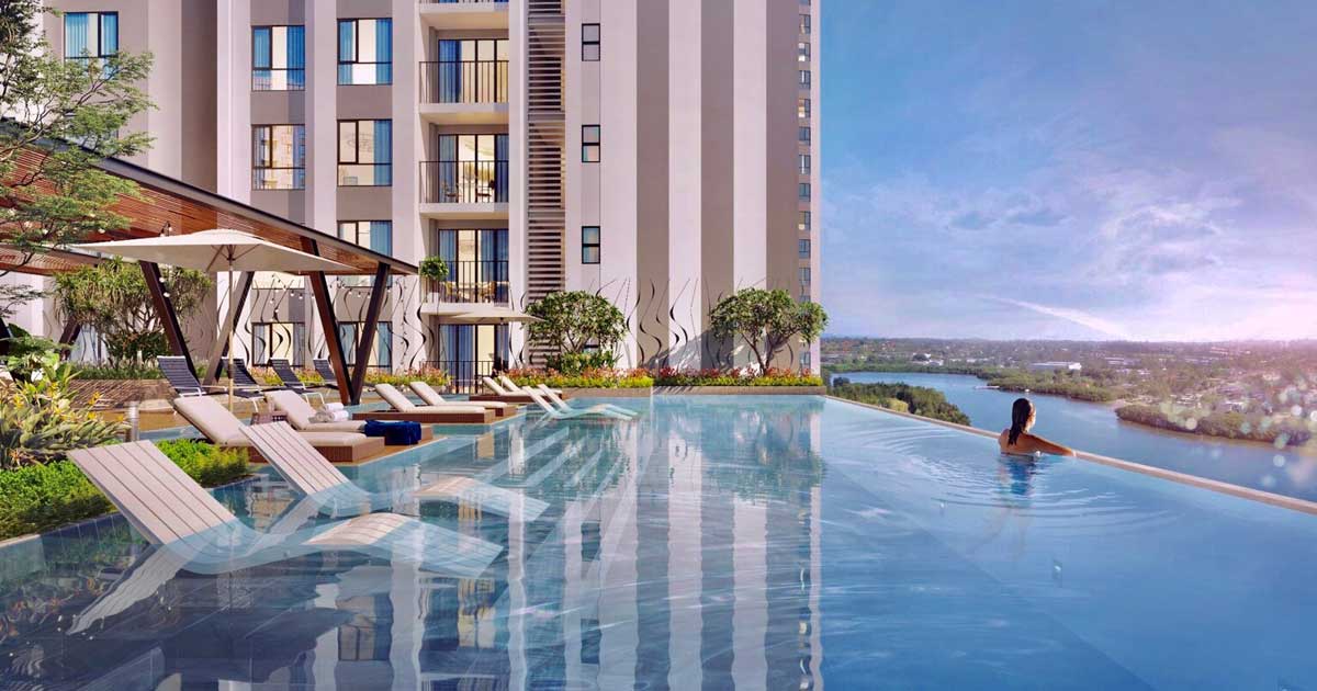 Hồ bơi vô cực DXH Riverside Thủ Đức