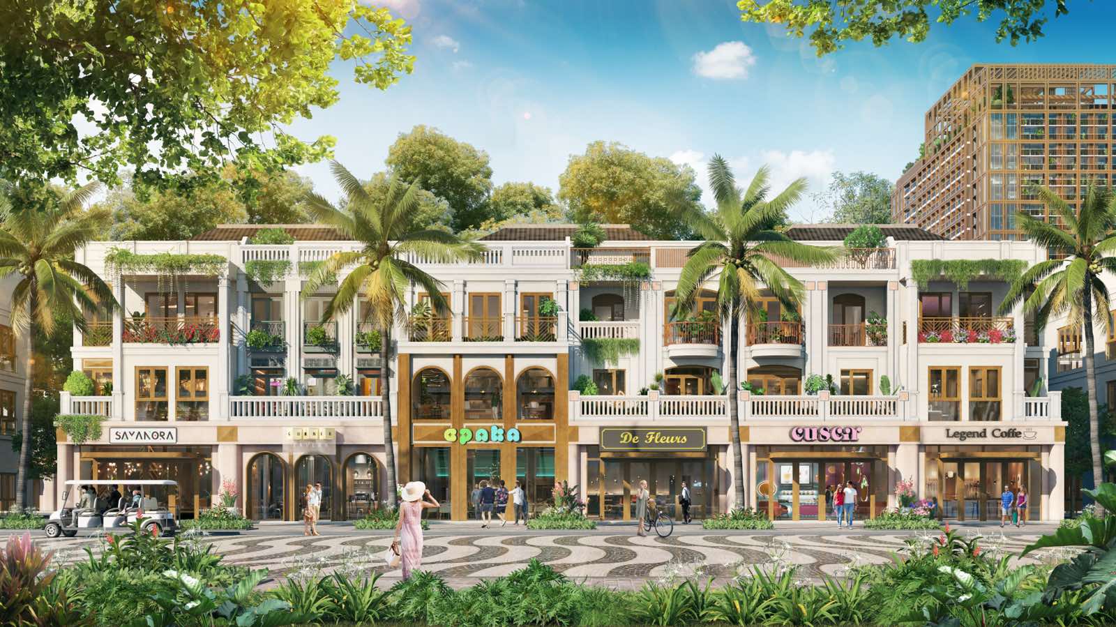 Shophouse Xanh Island Cát Bà là những tuyệt tác truyền đời