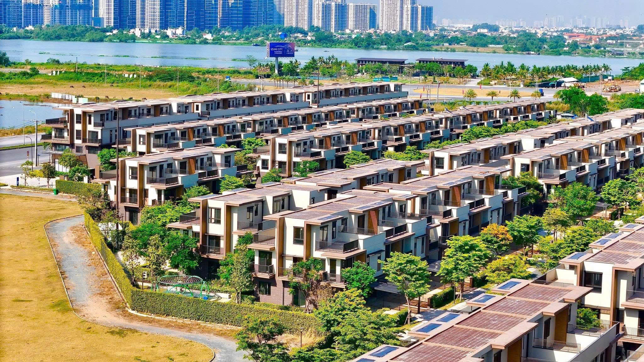 Ảnh thực tế Dự án Izumi City - Phân khu 1A