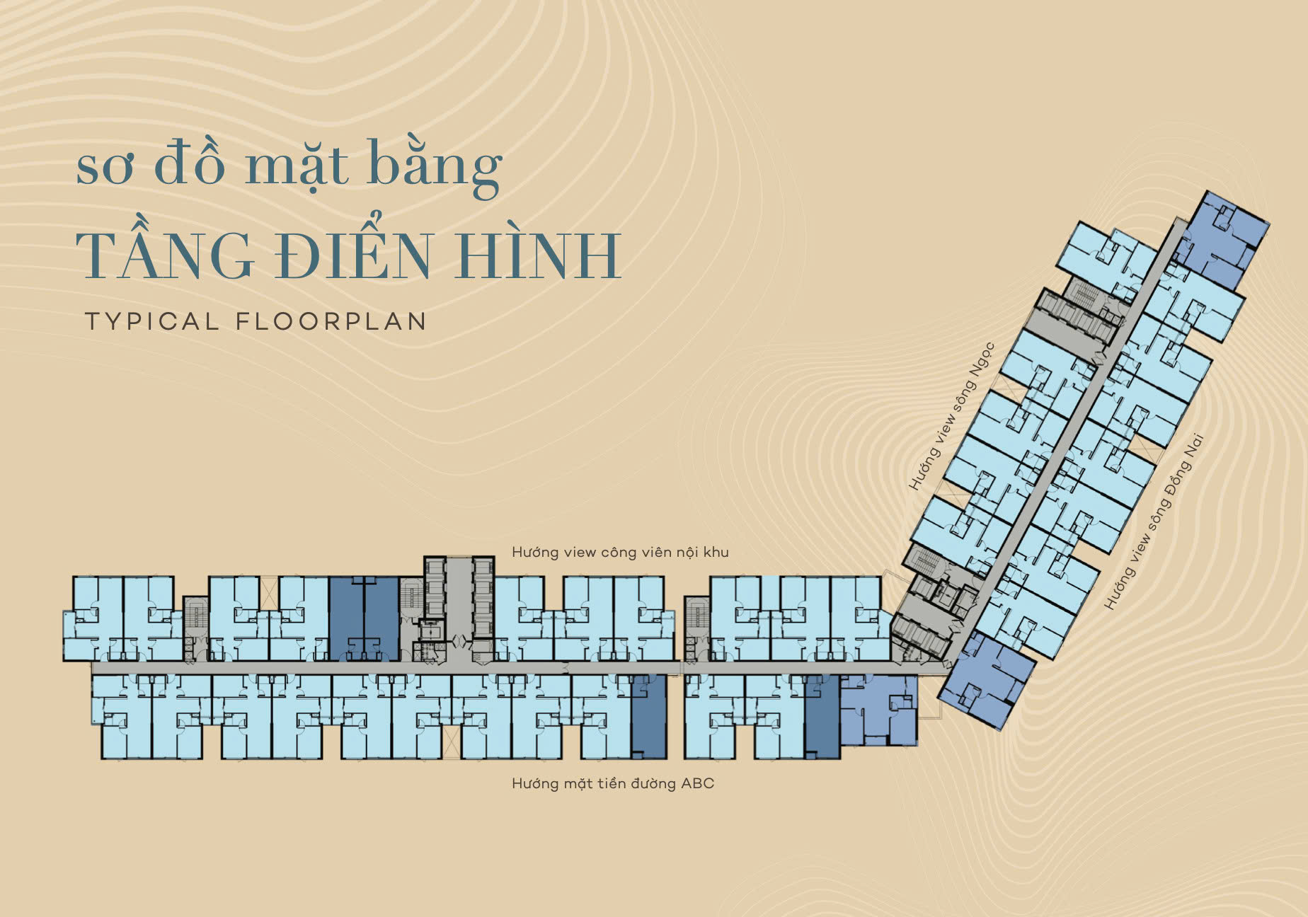 Mặt bằng Tòa Gió Đông - Chung cư The Gió Riverside