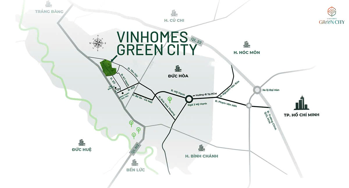 Vị trí Dự án Vinhomes Green City