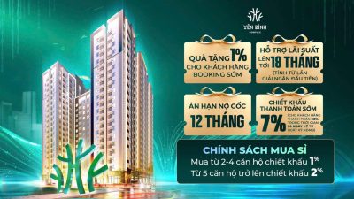 Chung cư Yên Bình Complex cạnh Samsung Thái Nguyên Mở Bán