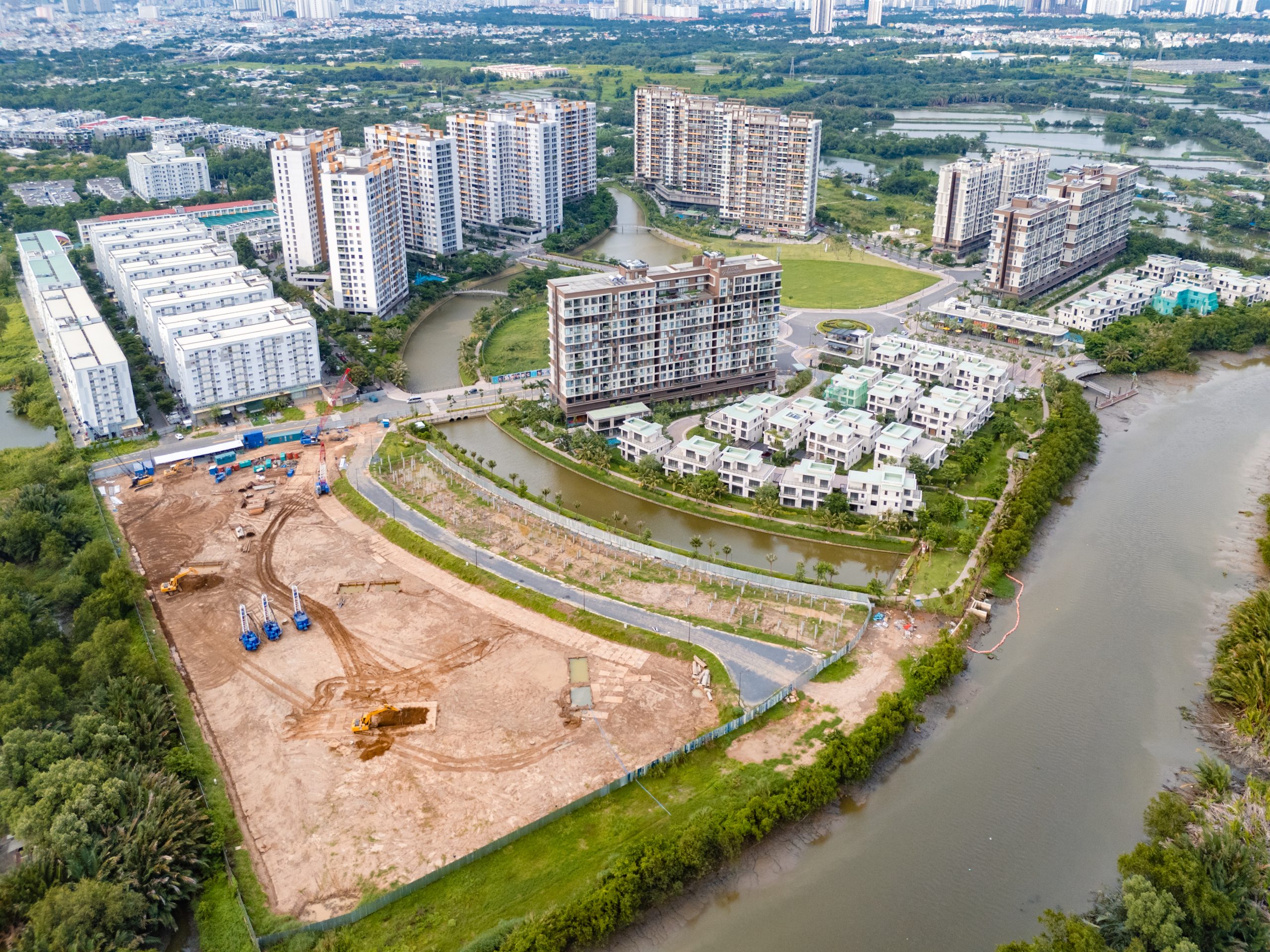Vị trí này 18 tháng tới sẽ hình thành Trellia Cove 3 Tháp căn hộ cùng 24 căn nhà phố Nhật Bản