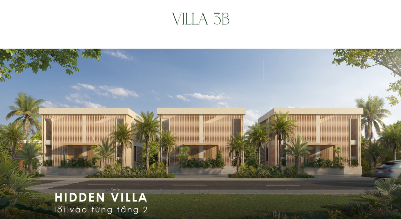 Hidden Villa - Thiết kế Villa 3B