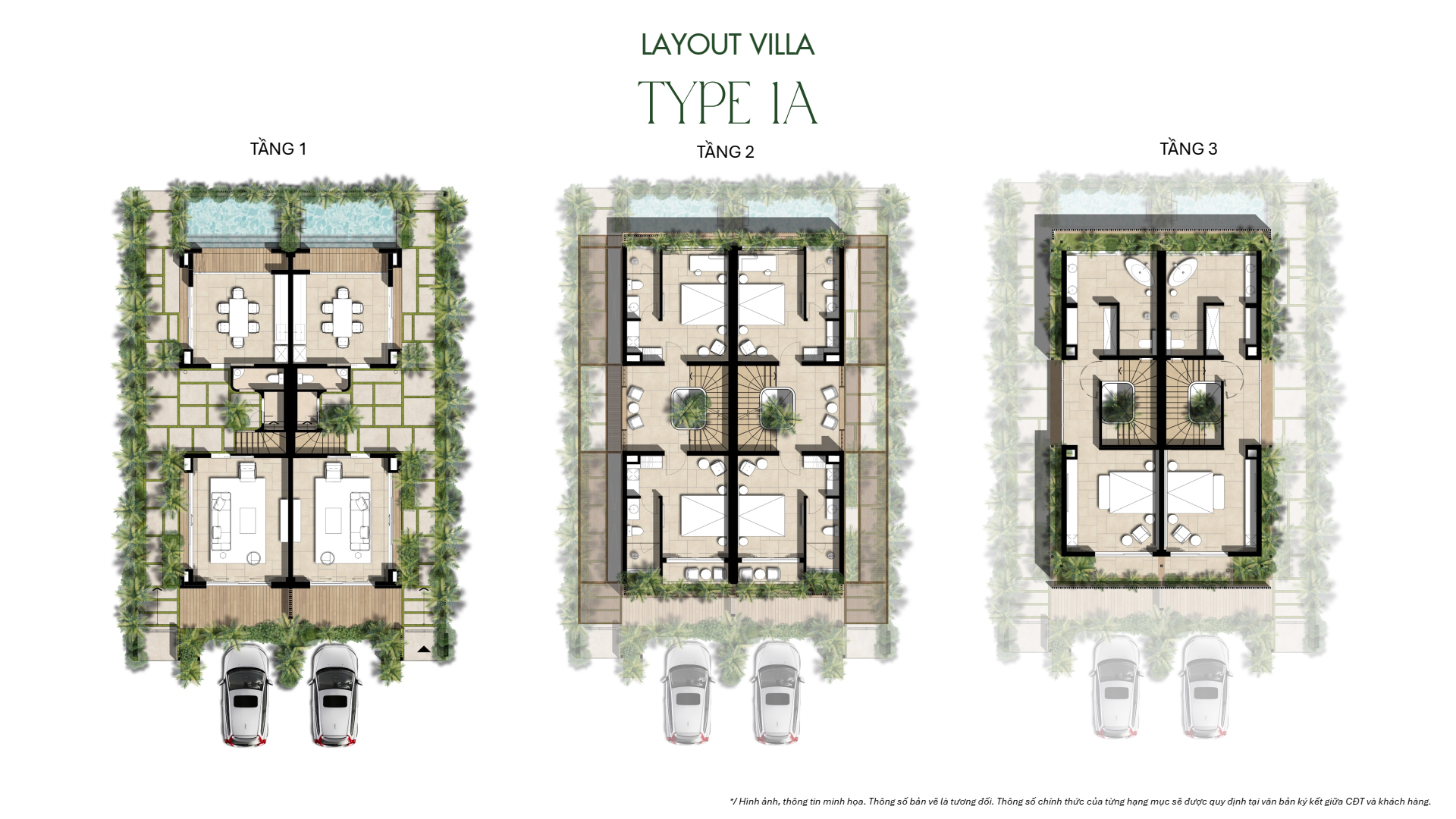 La Tiên Villa - Layout Type 1A