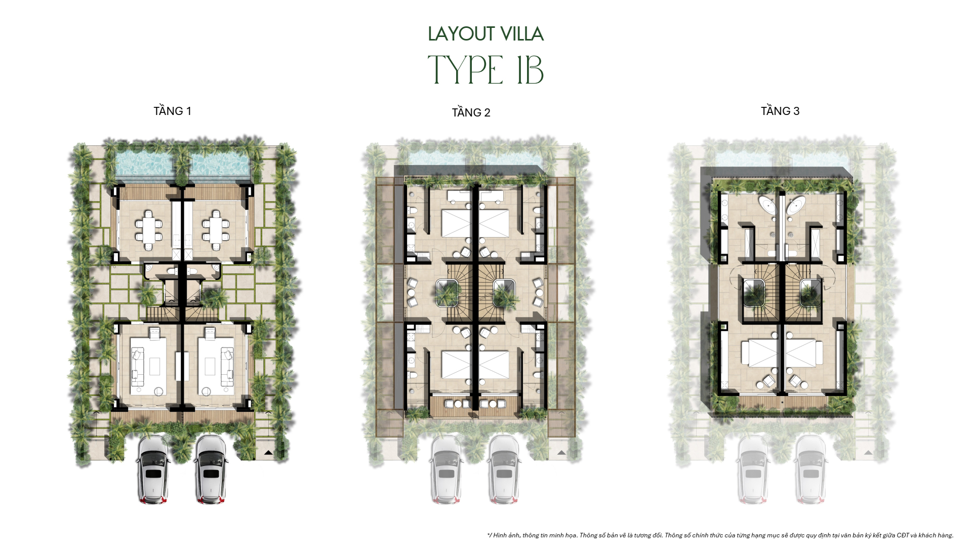 La Tiên Villa - Layout Type 1B