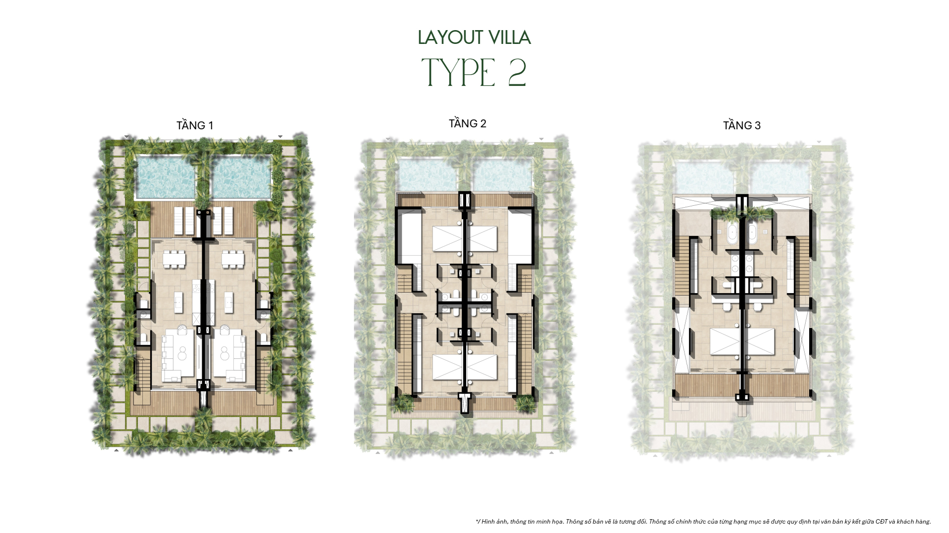 La Tiên Villa - Layout Type 2