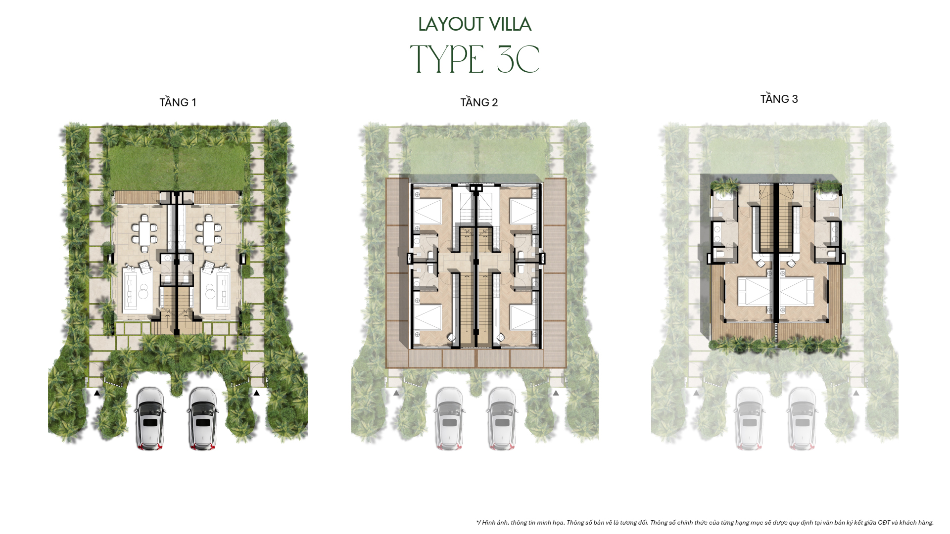 La Tiên Villa - Layout Type 3C