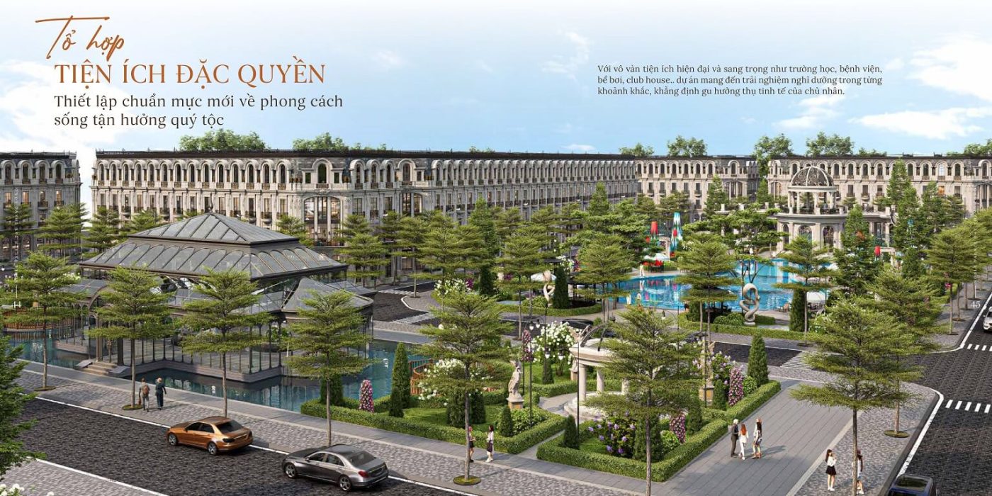 Tổ hợp tiện ích đặc quyền Dự án Noble Palace Tây Thăng Long