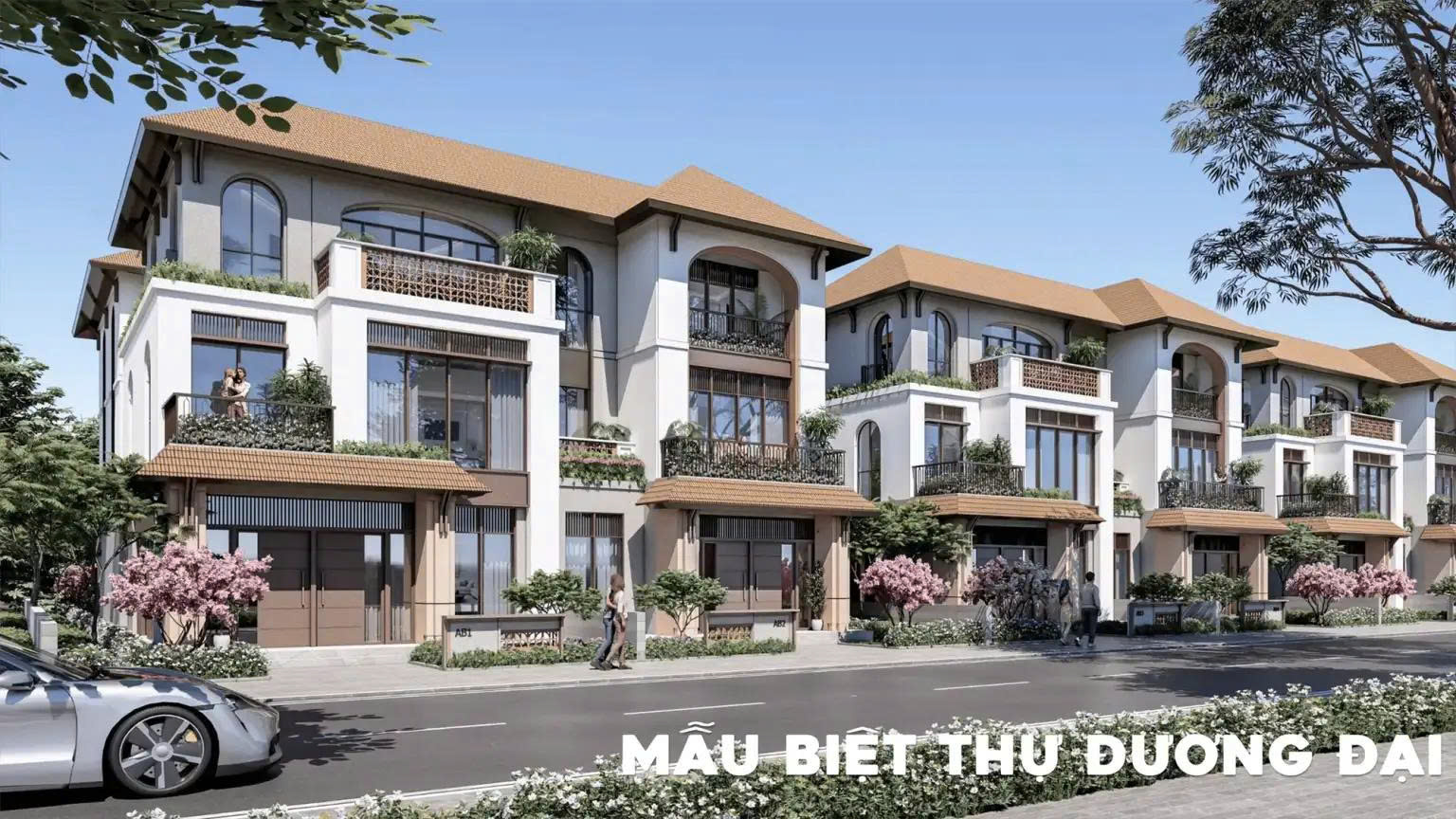 Mẫu biệt thự cổ đương đại Sun Charmora City
