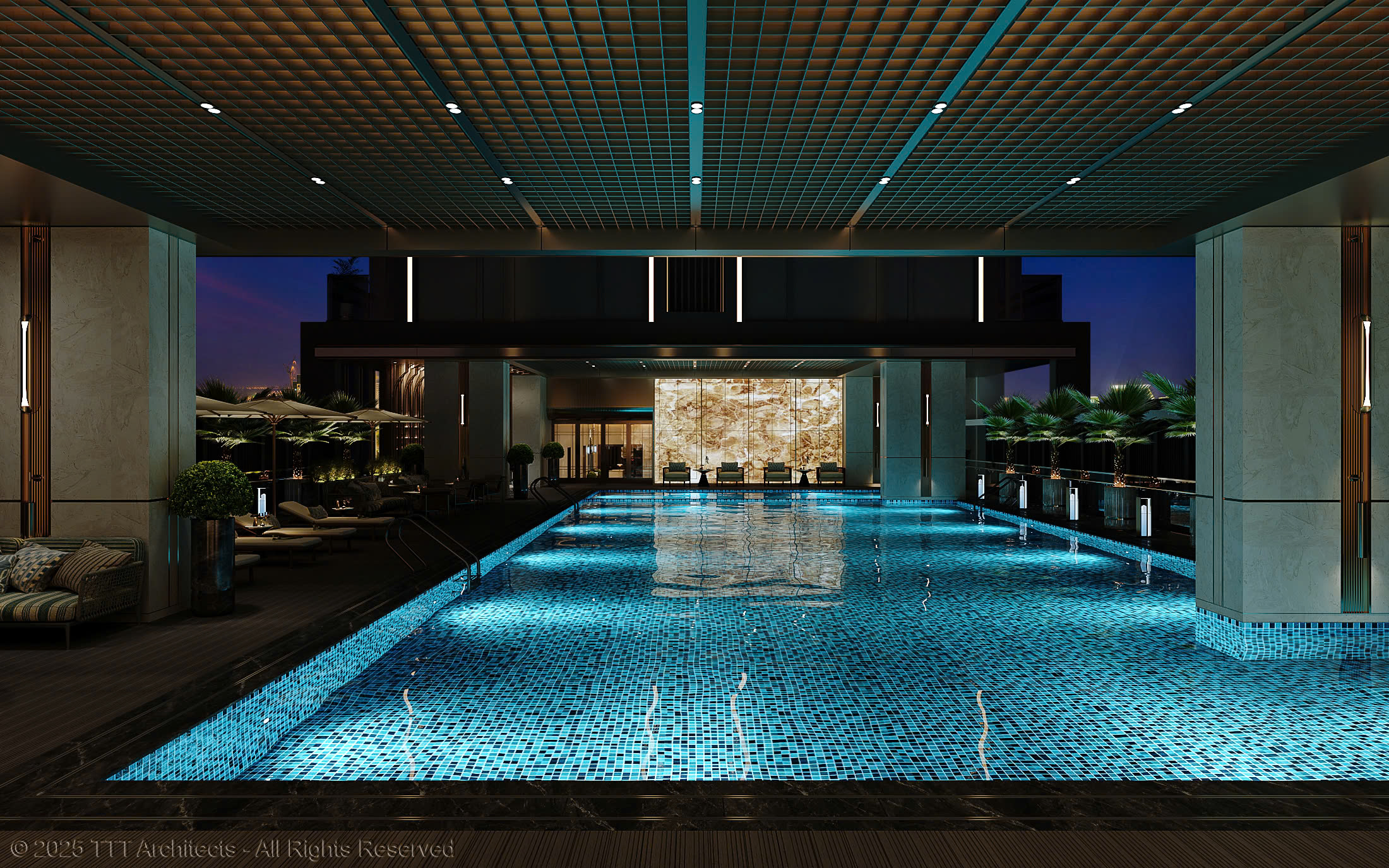 Bê bơi điện phân muối Celestine Westlake