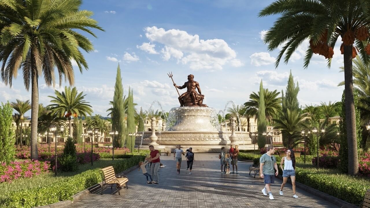 Quảng trường Trung tâm Dự án DaSong Village