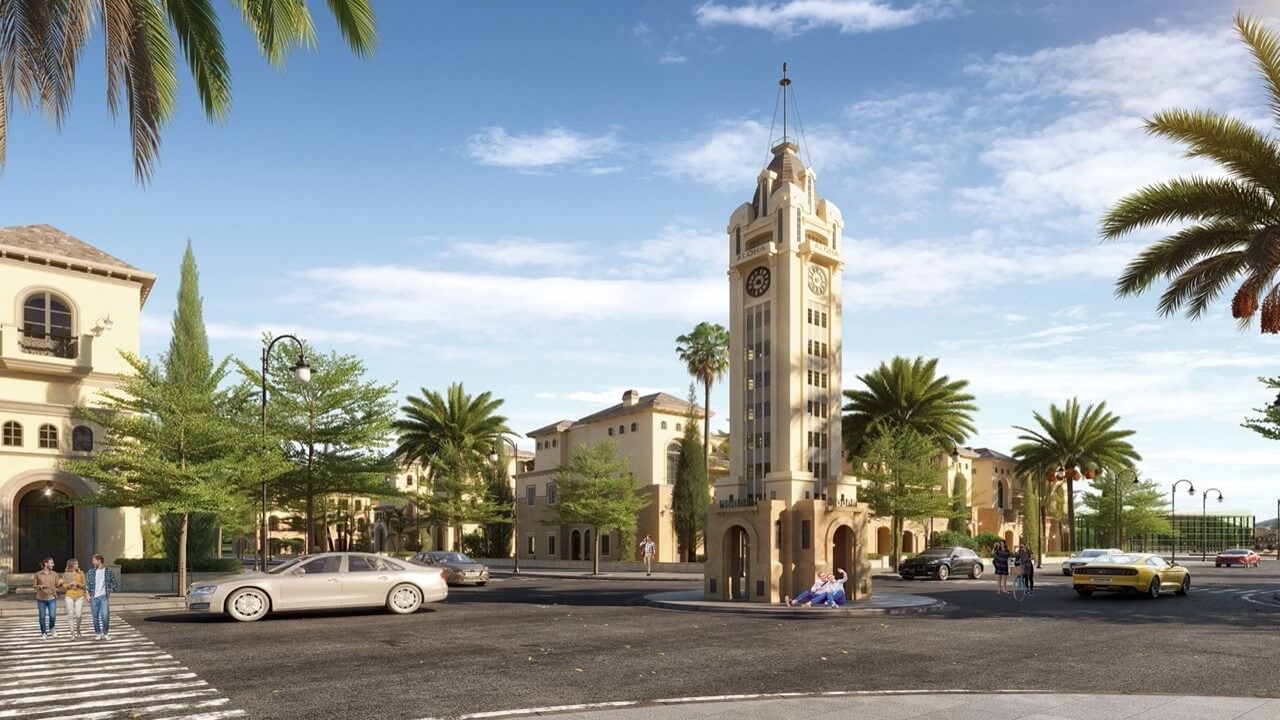 Tháp đồng hồ biểu tượng Dự án