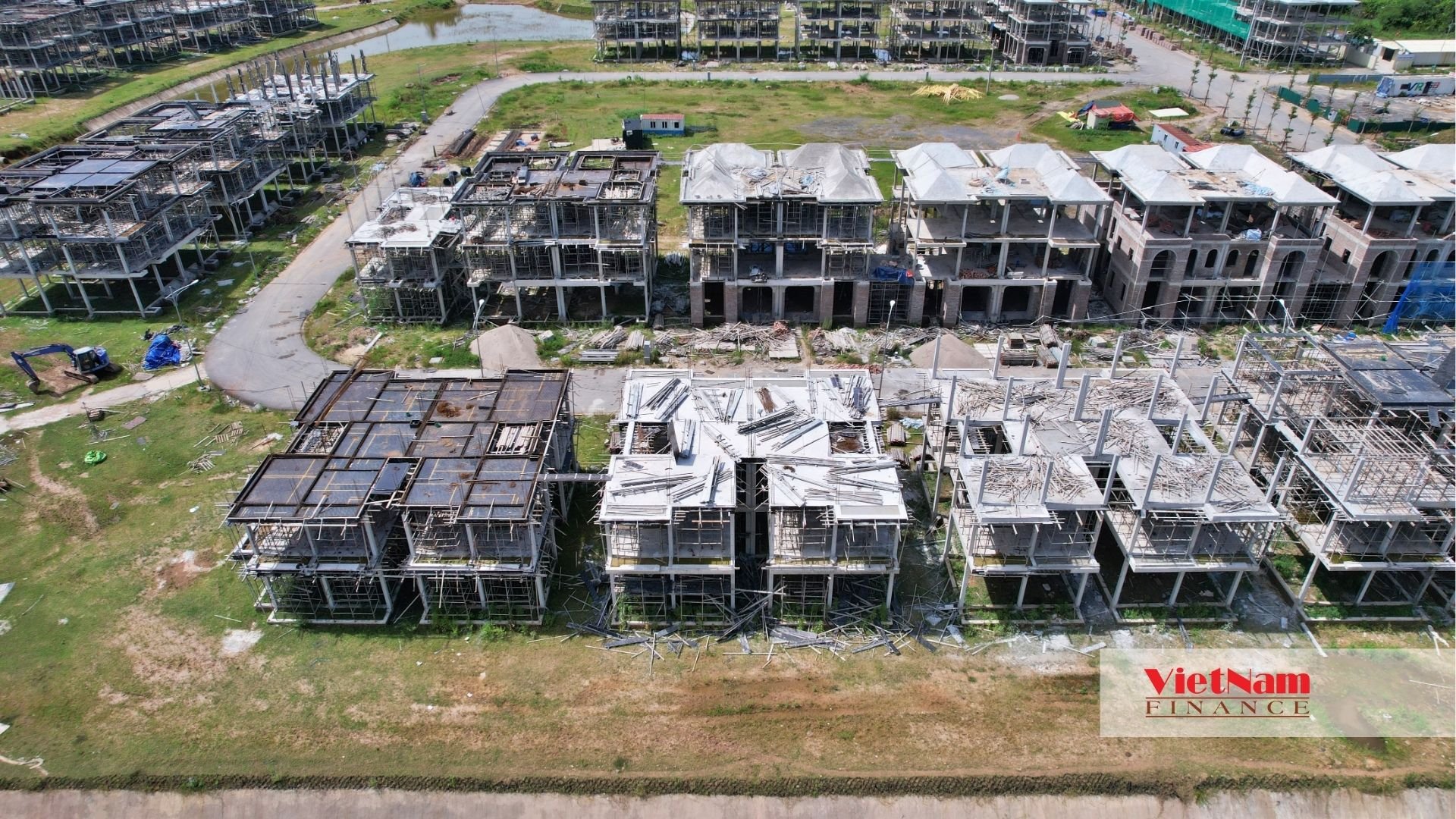 Biệt thự song lập DASONG Village Hòa Bình diện tích tiêu chuẩn 250m2 xây dựng 3 tầng