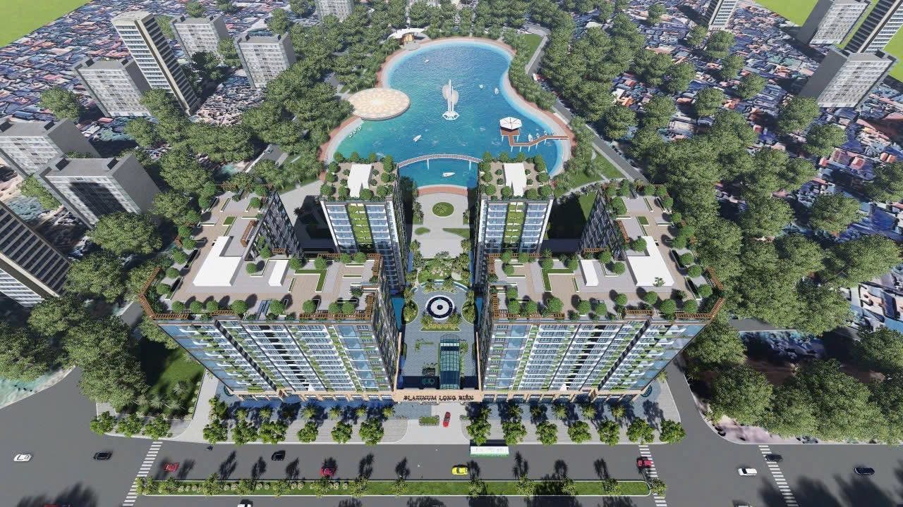 Birdview Tổng thể Dự án Platinum Long Biên