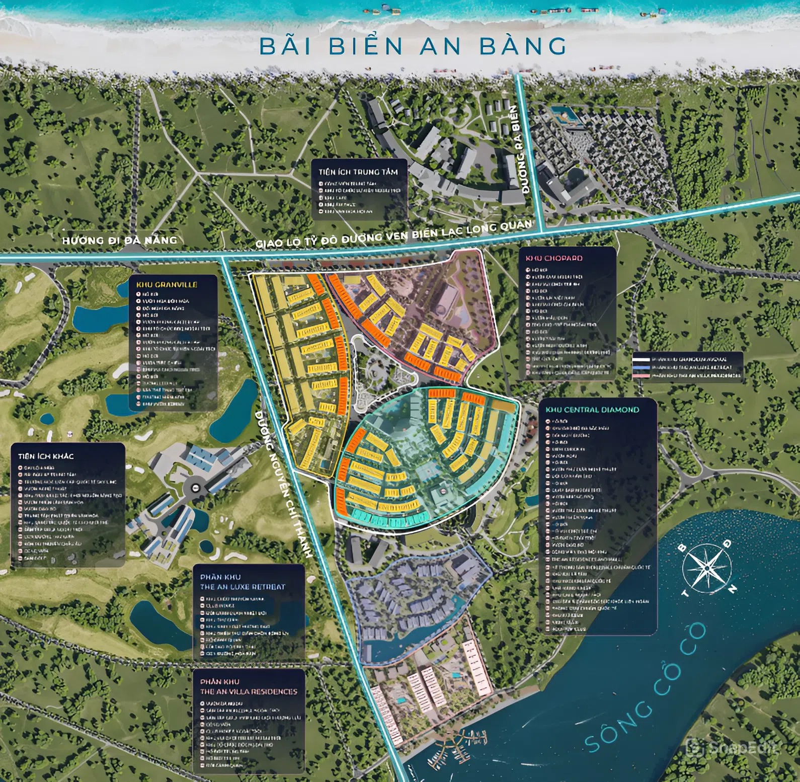 Mặt bằng Dự án The An Heritage Đà Nẵng
