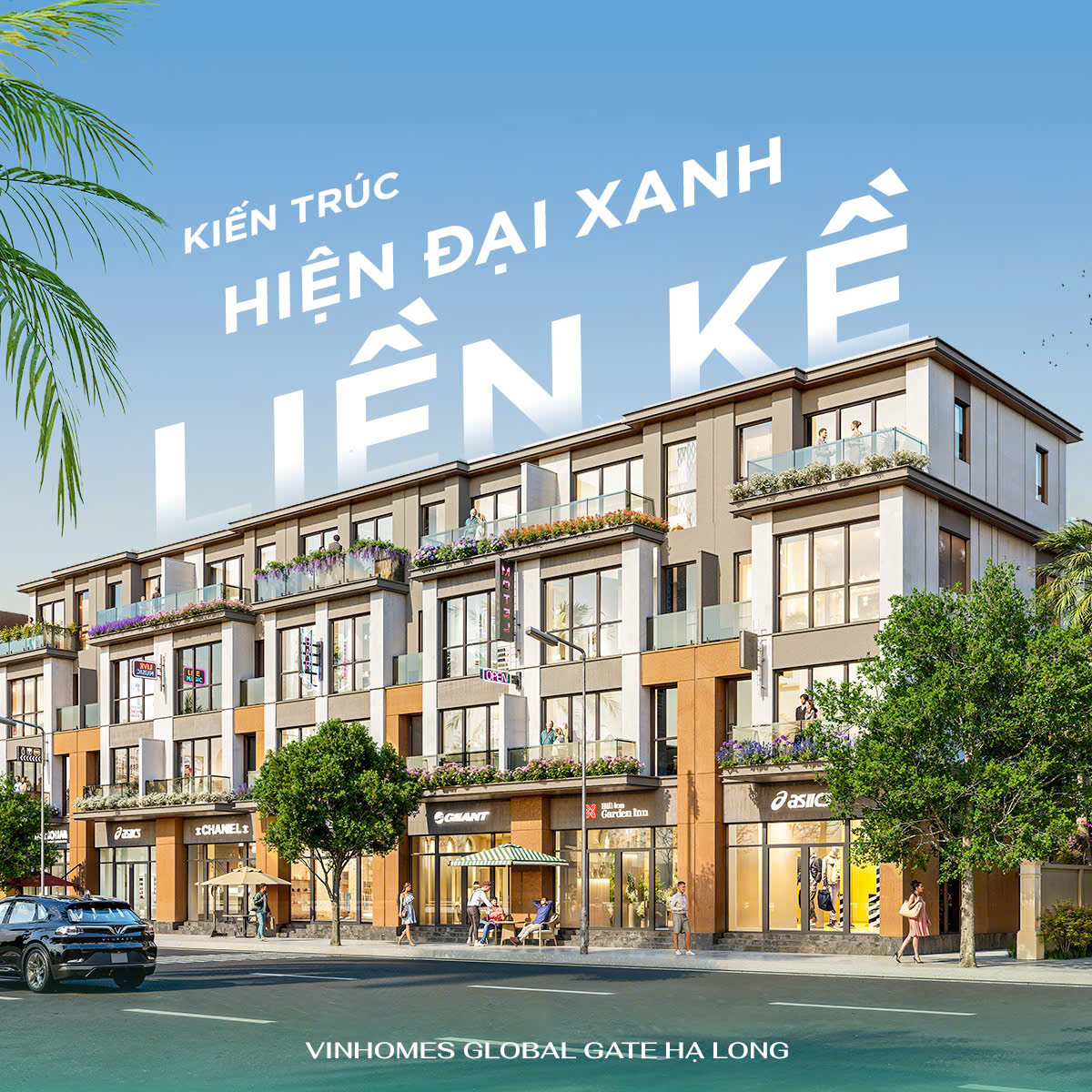 Kiến trúc Liền kề 4 tầng Dự án Vinhomes Hạ Long Xanh - 1