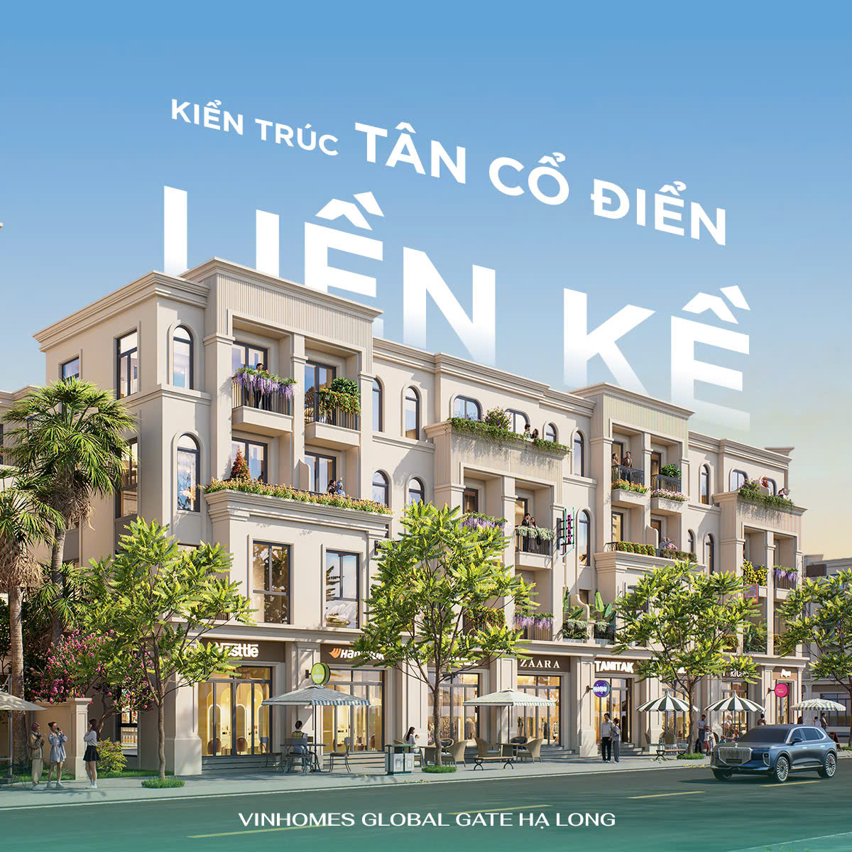 Kiến trúc Liền kề 4 tầng Dự án Vinhomes Hạ Long Xanh - 2