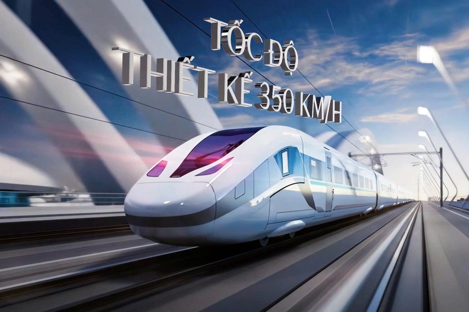 Tuyến đường sắt Tốc độ cao 350 km/h khởi công ngày 12/4/2026 với vốn 5,6 tỷ USD