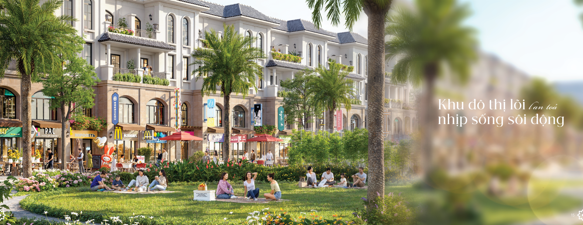 Tiện ích phong phú Dự án KĐT Heragon City Thanh Hóa